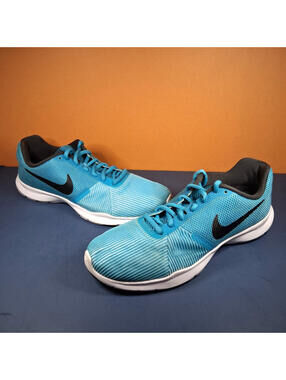 NIKE FLEX BIJOUX Women's BLUE Size 10 Cross Trainers Runners Sneakers 881863-401